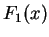 $F_1(x)$